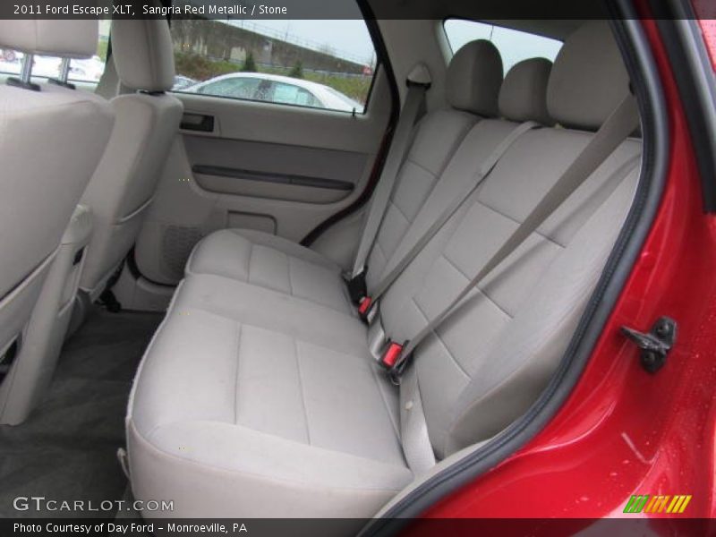 Sangria Red Metallic / Stone 2011 Ford Escape XLT