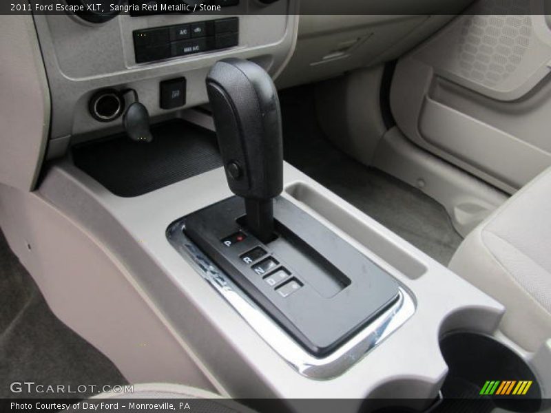 Sangria Red Metallic / Stone 2011 Ford Escape XLT