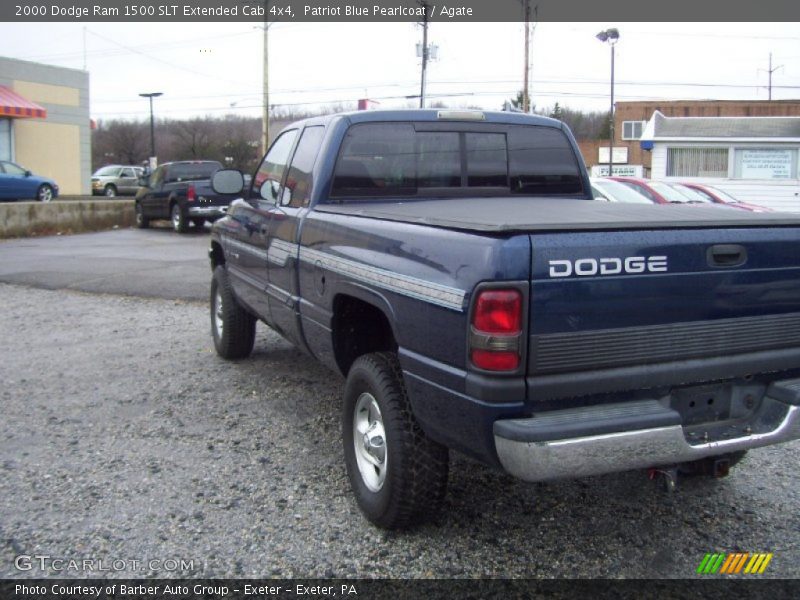 Patriot Blue Pearlcoat / Agate 2000 Dodge Ram 1500 SLT Extended Cab 4x4