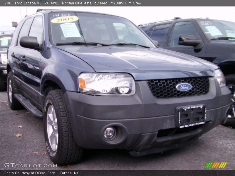 Norsea Blue Metallic / Medium/Dark Flint Grey 2005 Ford Escape XLT V6 4WD