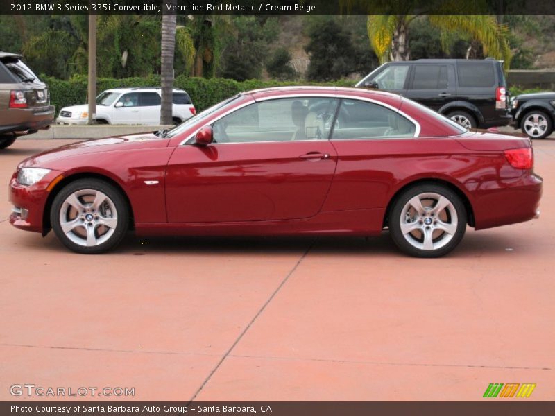  2012 3 Series 335i Convertible Vermilion Red Metallic