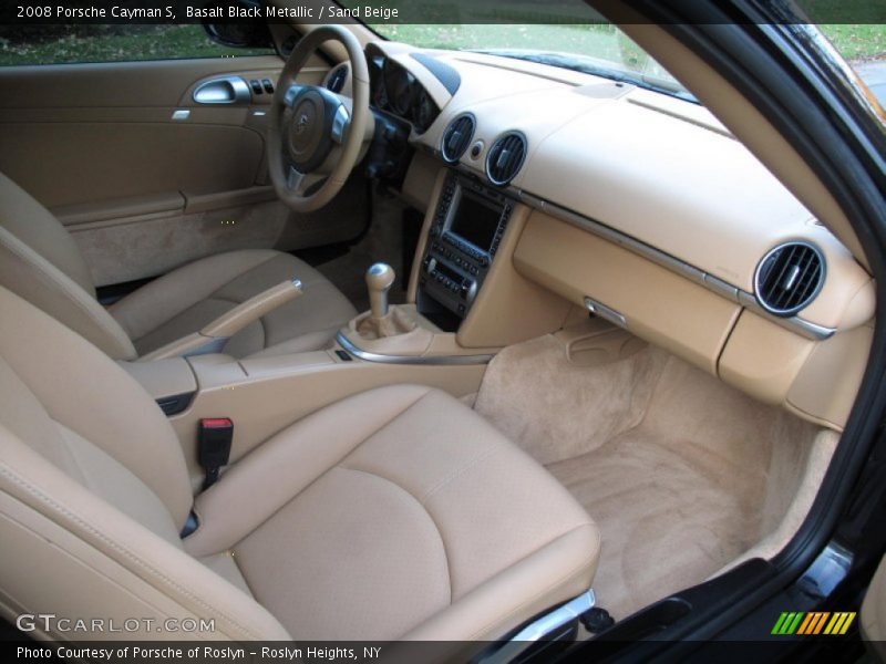  2008 Cayman S Sand Beige Interior