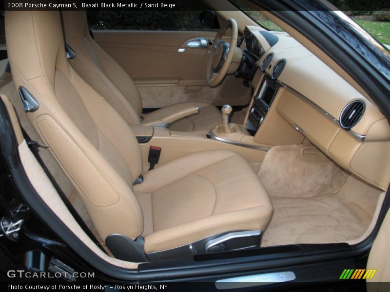  2008 Cayman S Sand Beige Interior