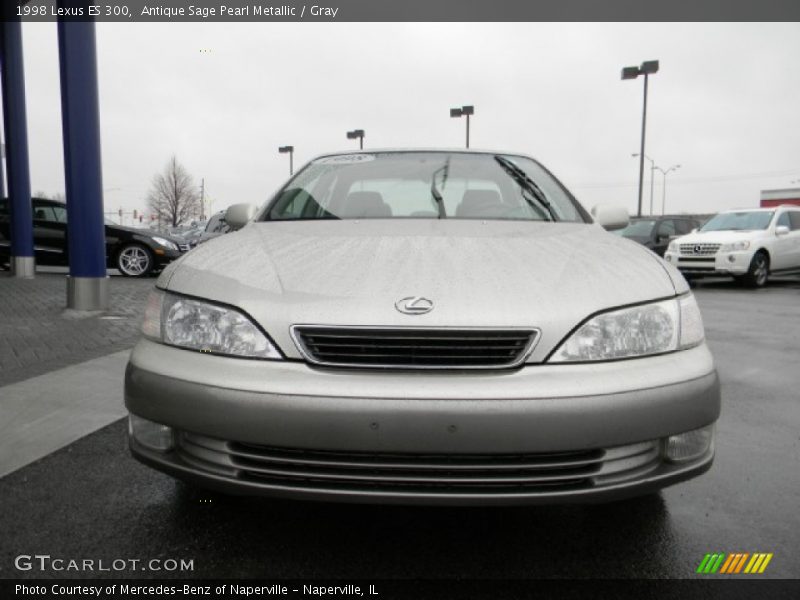 Antique Sage Pearl Metallic / Gray 1998 Lexus ES 300