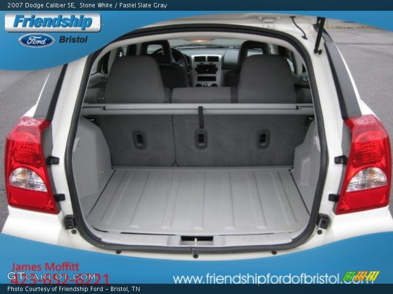 Stone White / Pastel Slate Gray 2007 Dodge Caliber SE