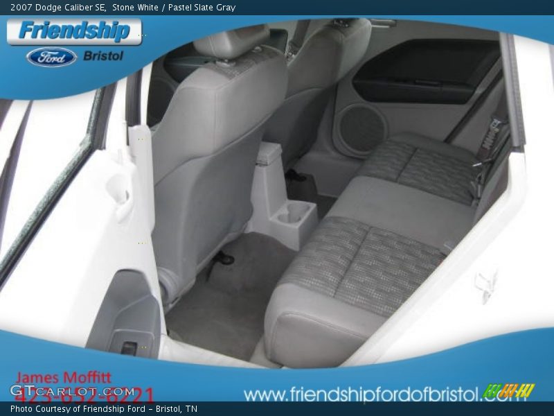Stone White / Pastel Slate Gray 2007 Dodge Caliber SE