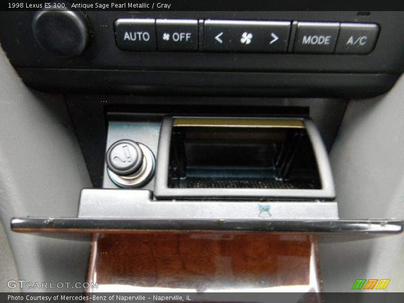 Antique Sage Pearl Metallic / Gray 1998 Lexus ES 300
