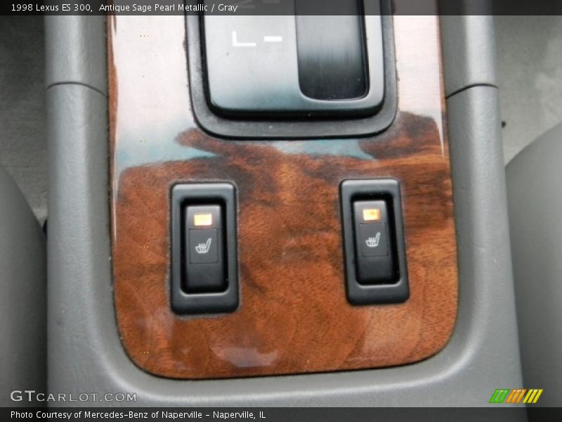 Antique Sage Pearl Metallic / Gray 1998 Lexus ES 300