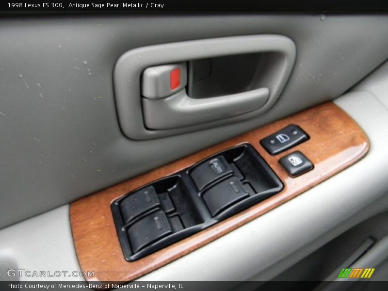 Antique Sage Pearl Metallic / Gray 1998 Lexus ES 300