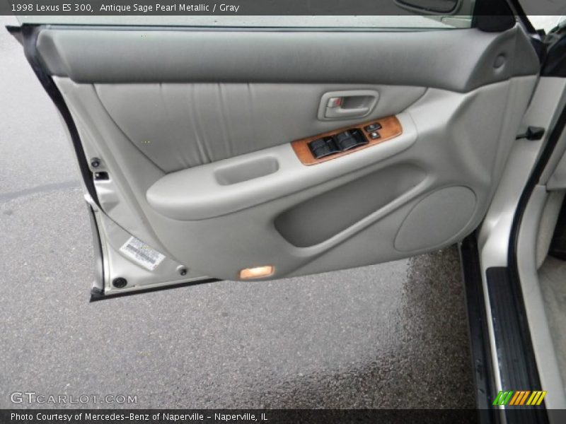 Antique Sage Pearl Metallic / Gray 1998 Lexus ES 300