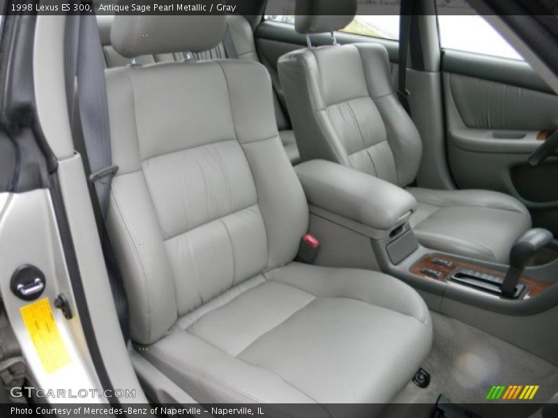 Antique Sage Pearl Metallic / Gray 1998 Lexus ES 300