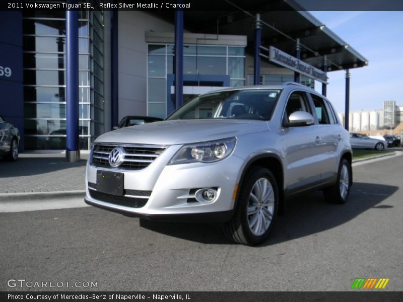 Reflex Silver Metallic / Charcoal 2011 Volkswagen Tiguan SEL