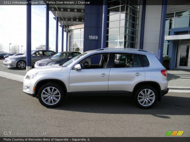 Reflex Silver Metallic / Charcoal 2011 Volkswagen Tiguan SEL