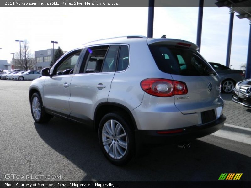 Reflex Silver Metallic / Charcoal 2011 Volkswagen Tiguan SEL