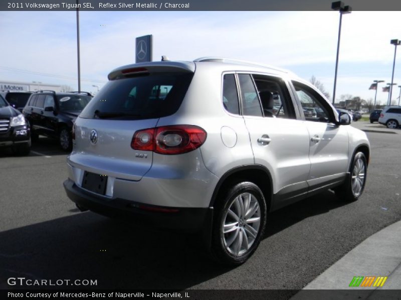 Reflex Silver Metallic / Charcoal 2011 Volkswagen Tiguan SEL