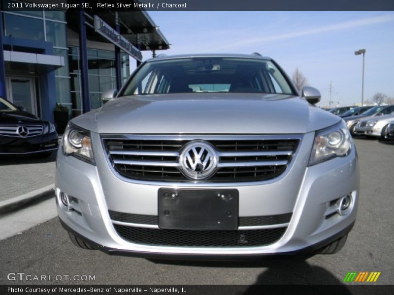Reflex Silver Metallic / Charcoal 2011 Volkswagen Tiguan SEL