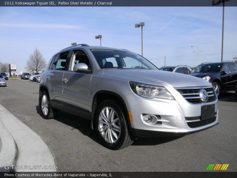 Reflex Silver Metallic / Charcoal 2011 Volkswagen Tiguan SEL