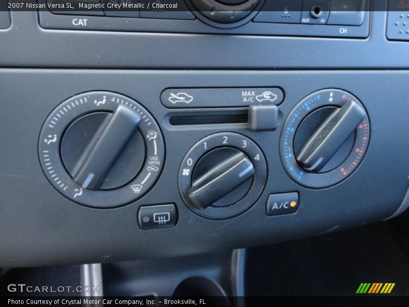 Magnetic Grey Metallic / Charcoal 2007 Nissan Versa SL