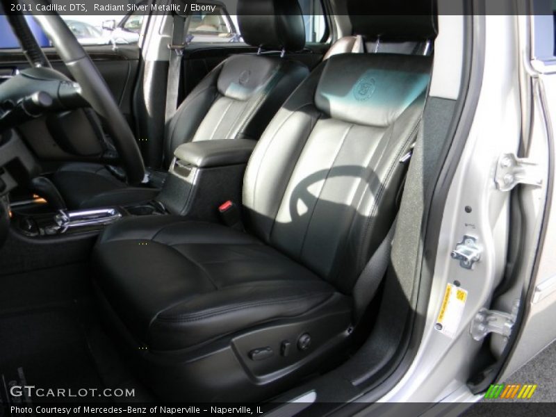 Radiant Silver Metallic / Ebony 2011 Cadillac DTS