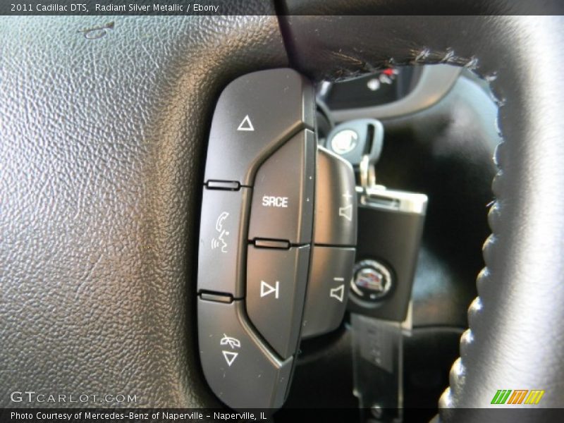 Radiant Silver Metallic / Ebony 2011 Cadillac DTS
