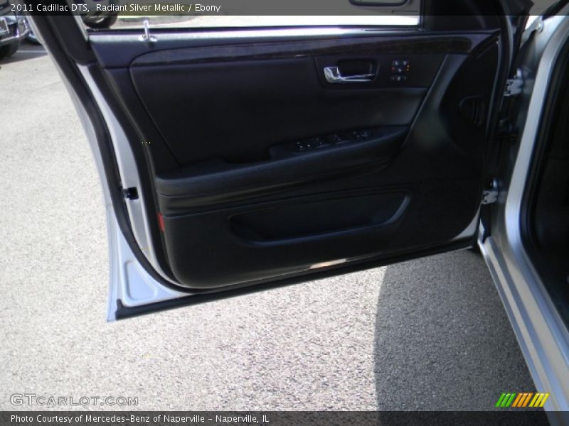 Radiant Silver Metallic / Ebony 2011 Cadillac DTS