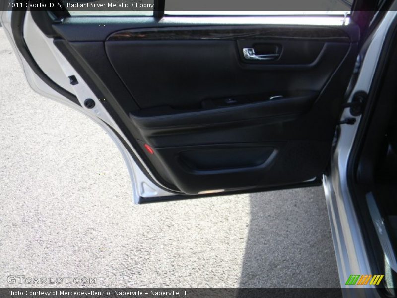 Radiant Silver Metallic / Ebony 2011 Cadillac DTS