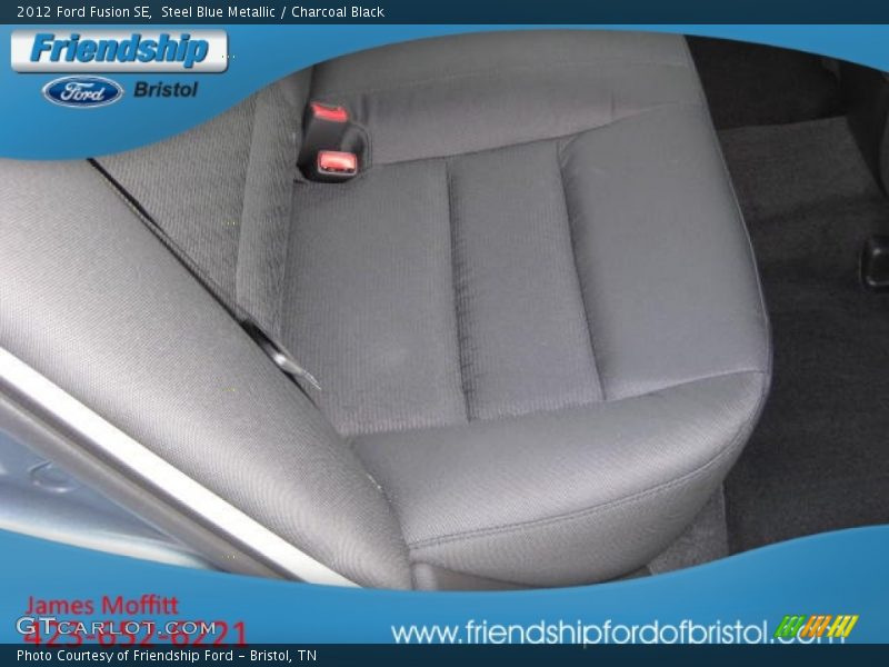 Steel Blue Metallic / Charcoal Black 2012 Ford Fusion SE