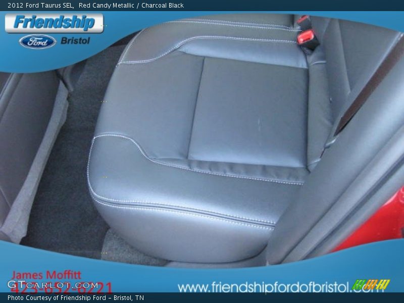 Red Candy Metallic / Charcoal Black 2012 Ford Taurus SEL