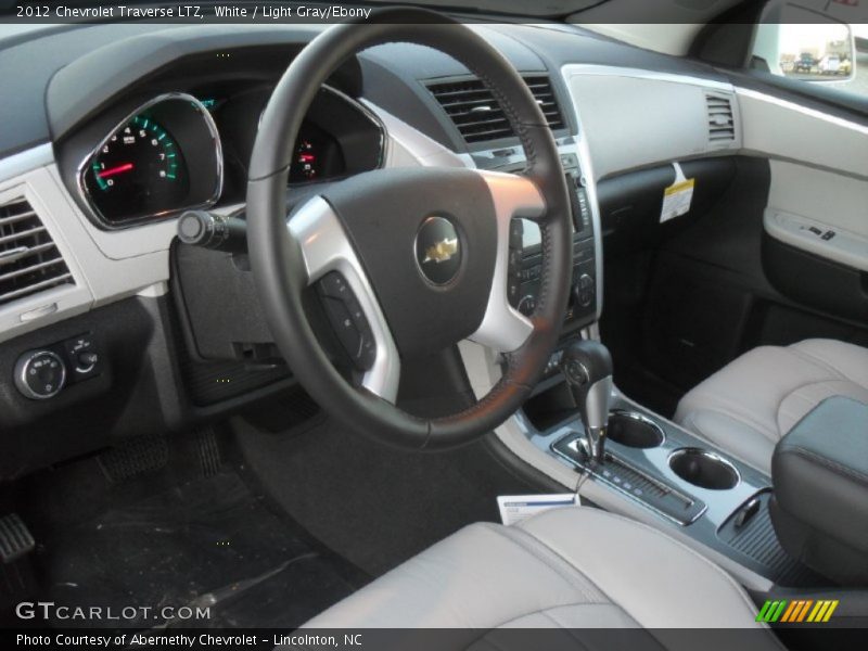 Light Gray/Ebony Interior - 2012 Traverse LTZ 