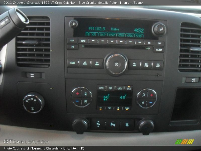 Blue Granite Metallic / Light Titanium/Ebony 2011 Chevrolet Silverado 1500 LT Crew Cab 4x4