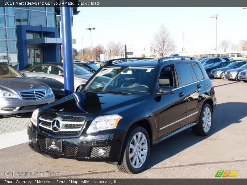 Black / Black 2011 Mercedes-Benz GLK 350 4Matic