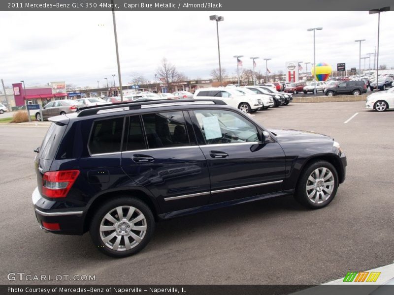 Capri Blue Metallic / Almond/Black 2011 Mercedes-Benz GLK 350 4Matic