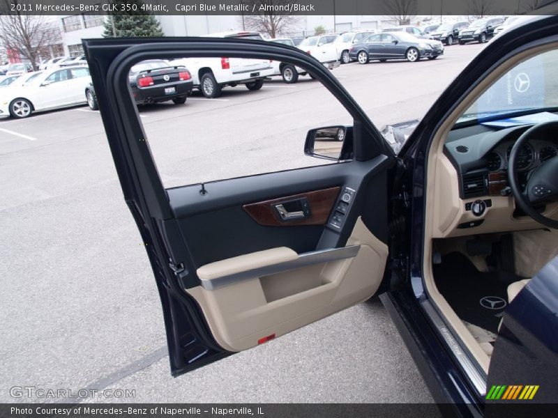Capri Blue Metallic / Almond/Black 2011 Mercedes-Benz GLK 350 4Matic