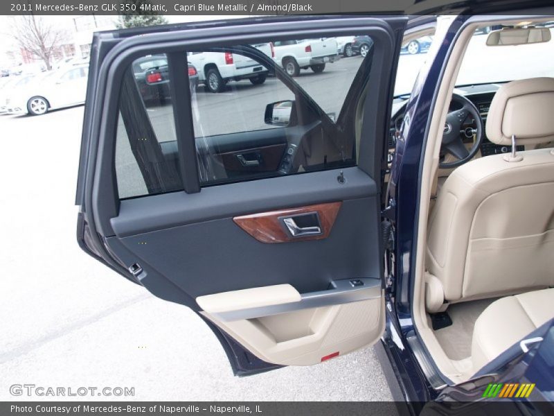 Capri Blue Metallic / Almond/Black 2011 Mercedes-Benz GLK 350 4Matic