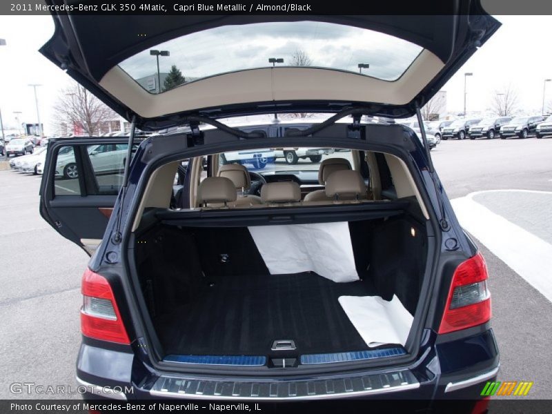 Capri Blue Metallic / Almond/Black 2011 Mercedes-Benz GLK 350 4Matic