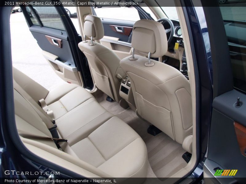 Capri Blue Metallic / Almond/Black 2011 Mercedes-Benz GLK 350 4Matic