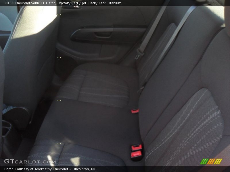 Victory Red / Jet Black/Dark Titanium 2012 Chevrolet Sonic LT Hatch