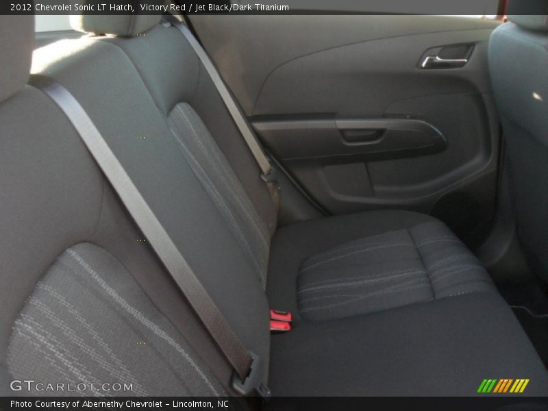 Victory Red / Jet Black/Dark Titanium 2012 Chevrolet Sonic LT Hatch