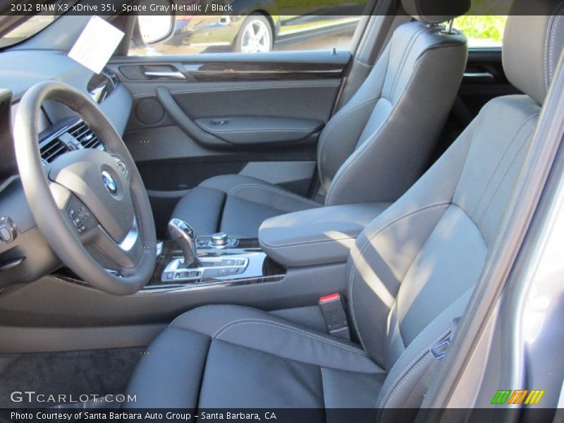  2012 X3 xDrive 35i Black Interior