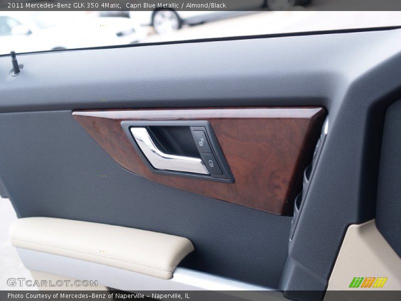 Capri Blue Metallic / Almond/Black 2011 Mercedes-Benz GLK 350 4Matic
