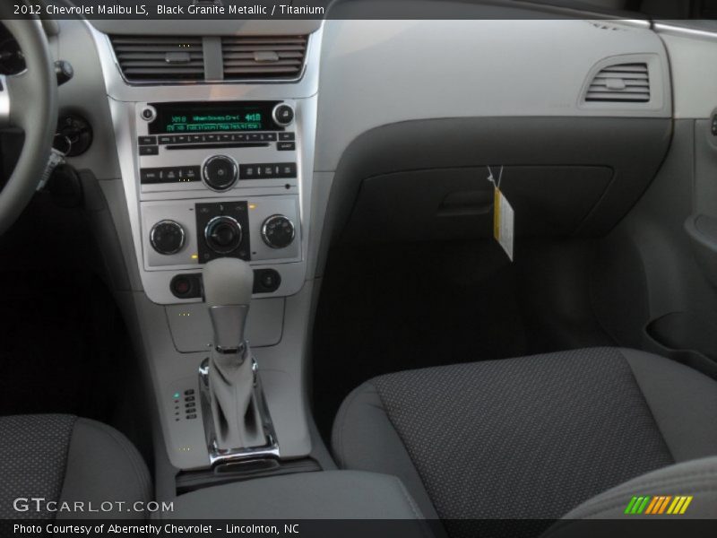 Black Granite Metallic / Titanium 2012 Chevrolet Malibu LS