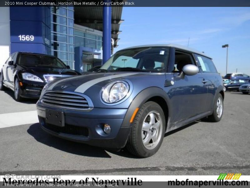 Horizon Blue Metallic / Grey/Carbon Black 2010 Mini Cooper Clubman