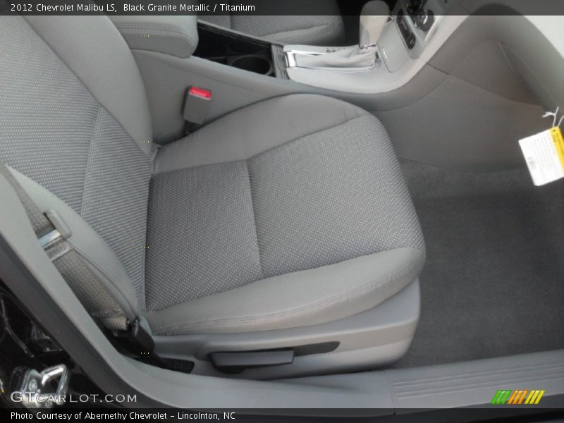 Black Granite Metallic / Titanium 2012 Chevrolet Malibu LS