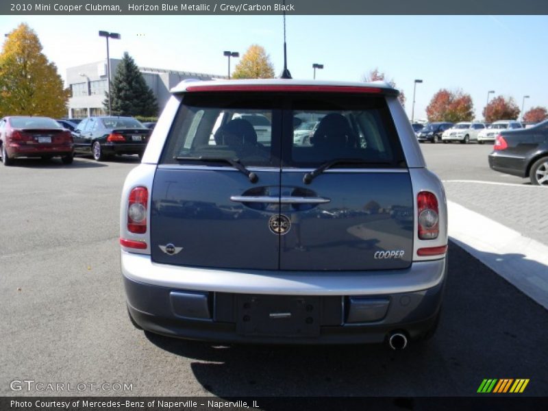 Horizon Blue Metallic / Grey/Carbon Black 2010 Mini Cooper Clubman