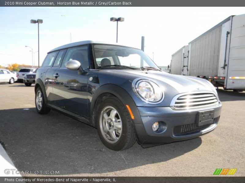 Horizon Blue Metallic / Grey/Carbon Black 2010 Mini Cooper Clubman