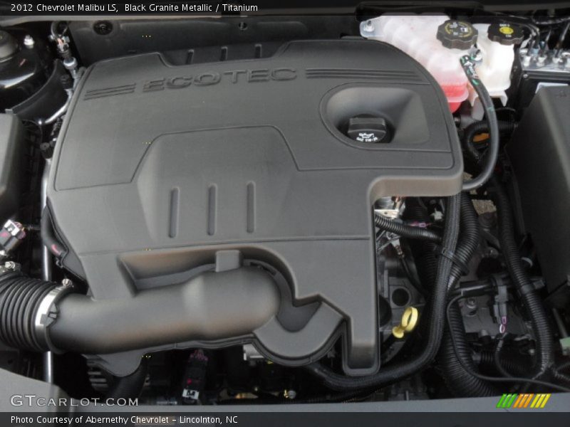 Black Granite Metallic / Titanium 2012 Chevrolet Malibu LS