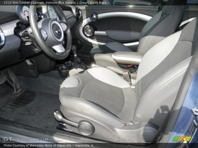 Horizon Blue Metallic / Grey/Carbon Black 2010 Mini Cooper Clubman
