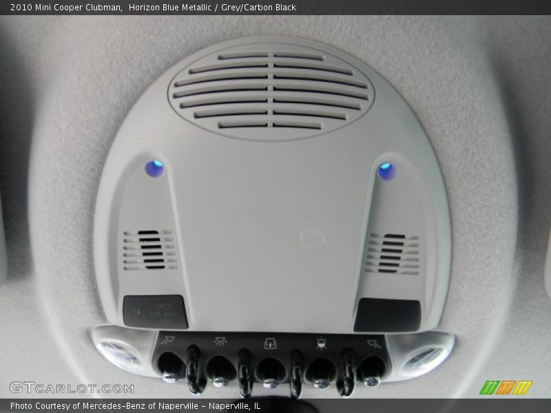 Horizon Blue Metallic / Grey/Carbon Black 2010 Mini Cooper Clubman