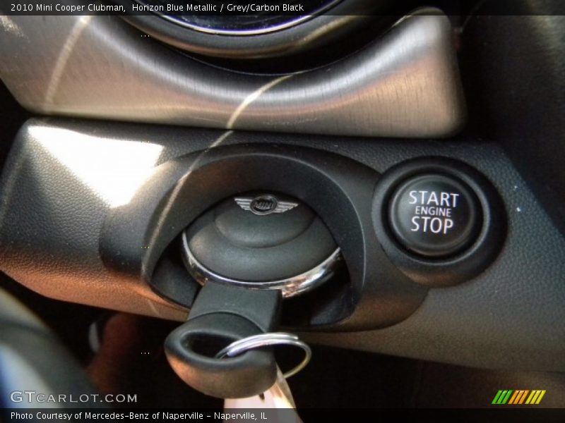 Horizon Blue Metallic / Grey/Carbon Black 2010 Mini Cooper Clubman