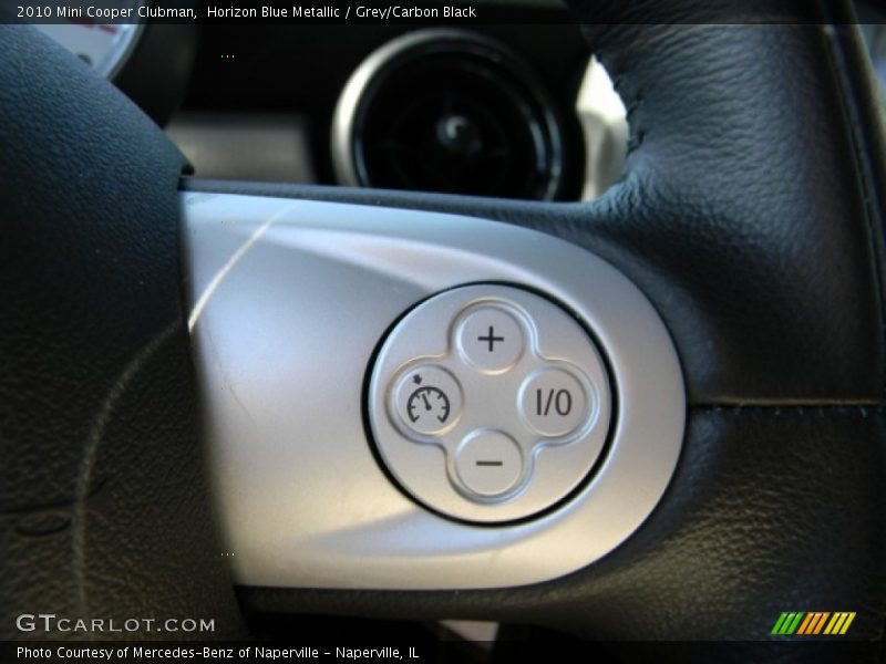 Horizon Blue Metallic / Grey/Carbon Black 2010 Mini Cooper Clubman